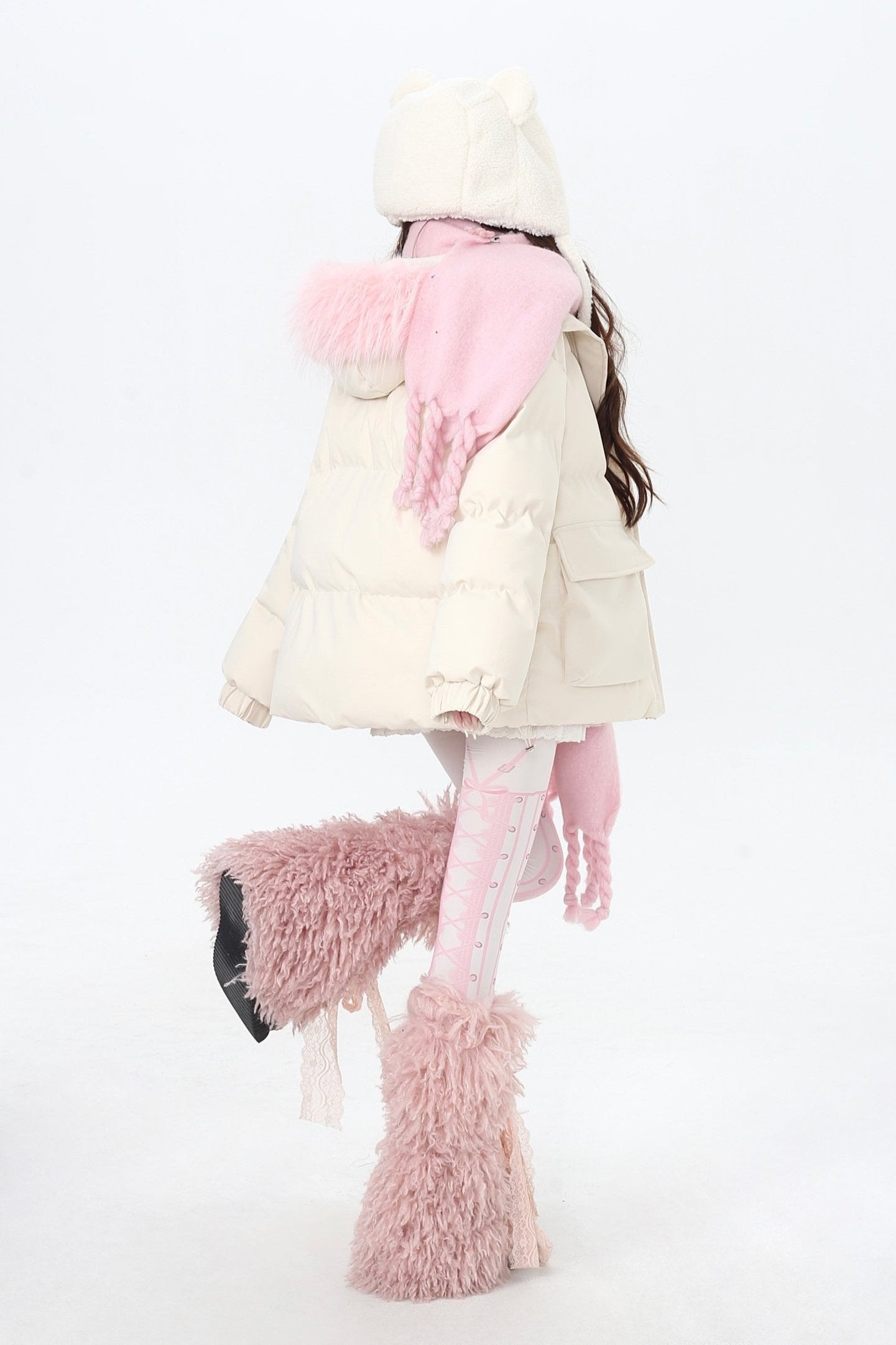 Sweet Velvet Far Collar Jacket