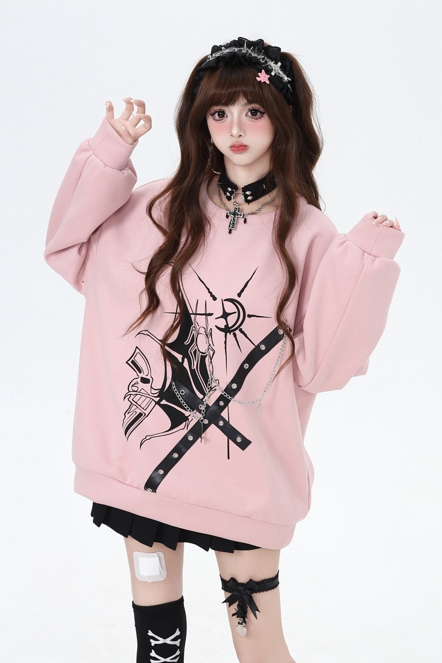 サブカルフリーススウェット