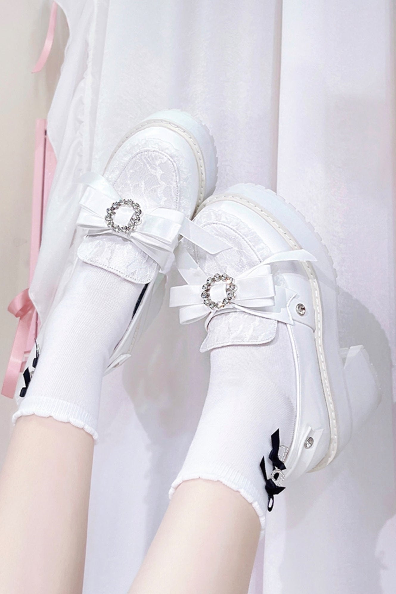 Subculture platform shoes