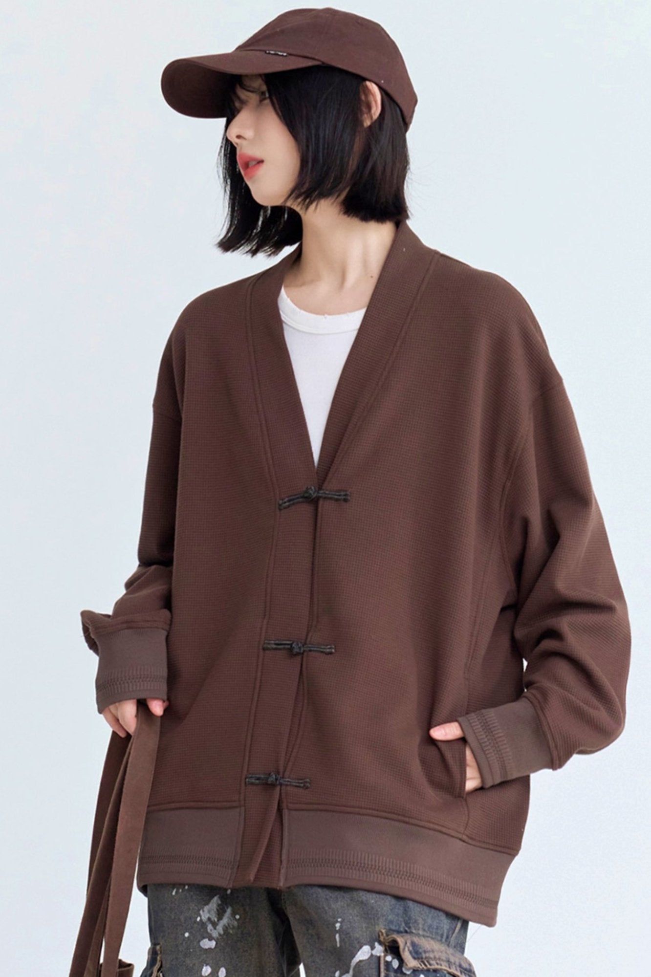 Loosfit Disk Boton Jacket