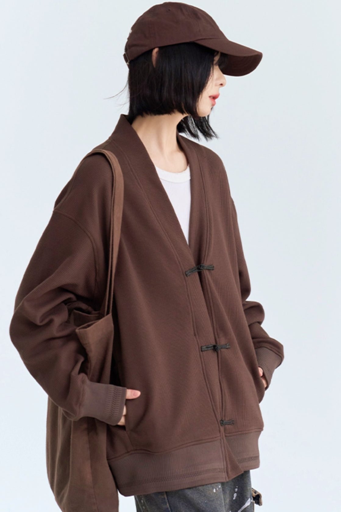 Loosfit Disk Boton Jacket