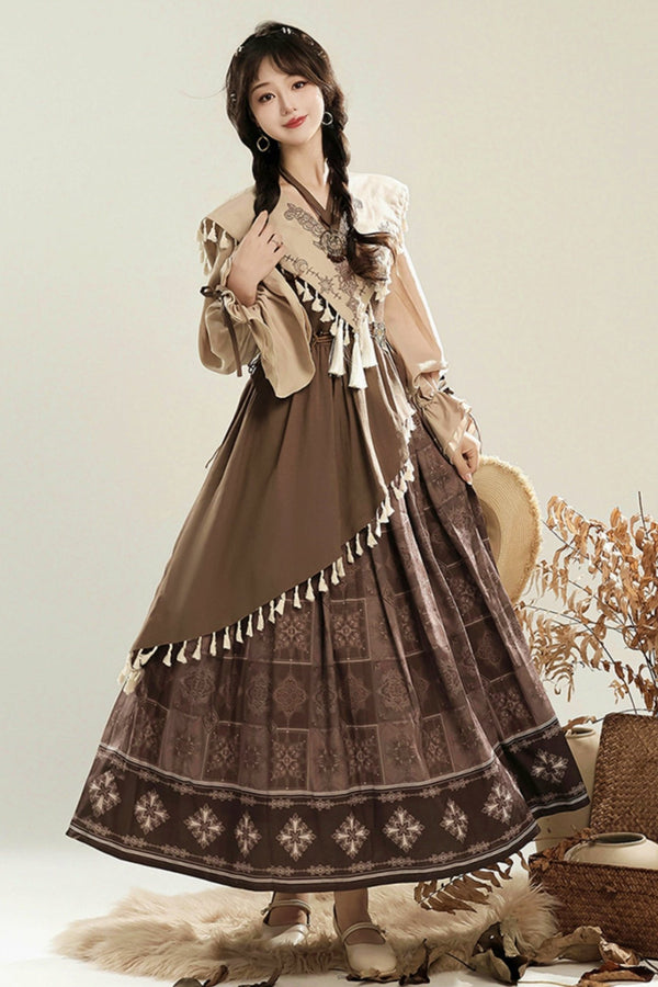 エキゾチックレトロチャイナドレス＋フェイクカラー