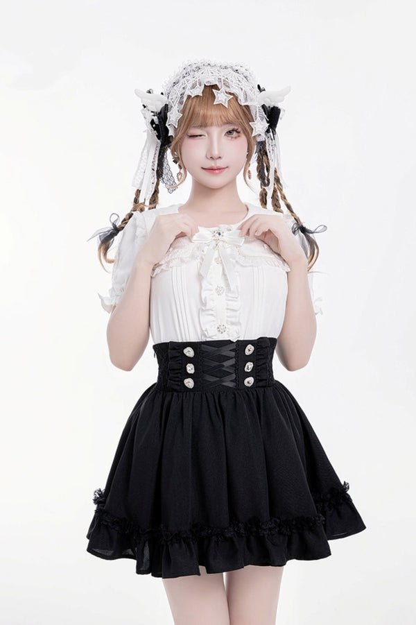 ジャパニーズレーススクエアネックシャツ