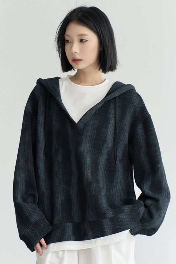 Spring Loose Hoodie Sweatshirt