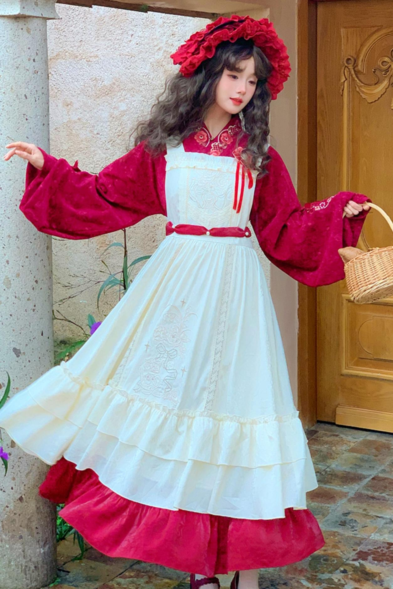 【予約商品】ナショナルスタイルハンエレメントドレスセットアップ