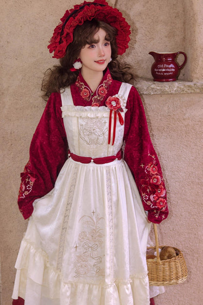 【予約商品】ナショナルスタイルハンエレメントドレスセットアップ