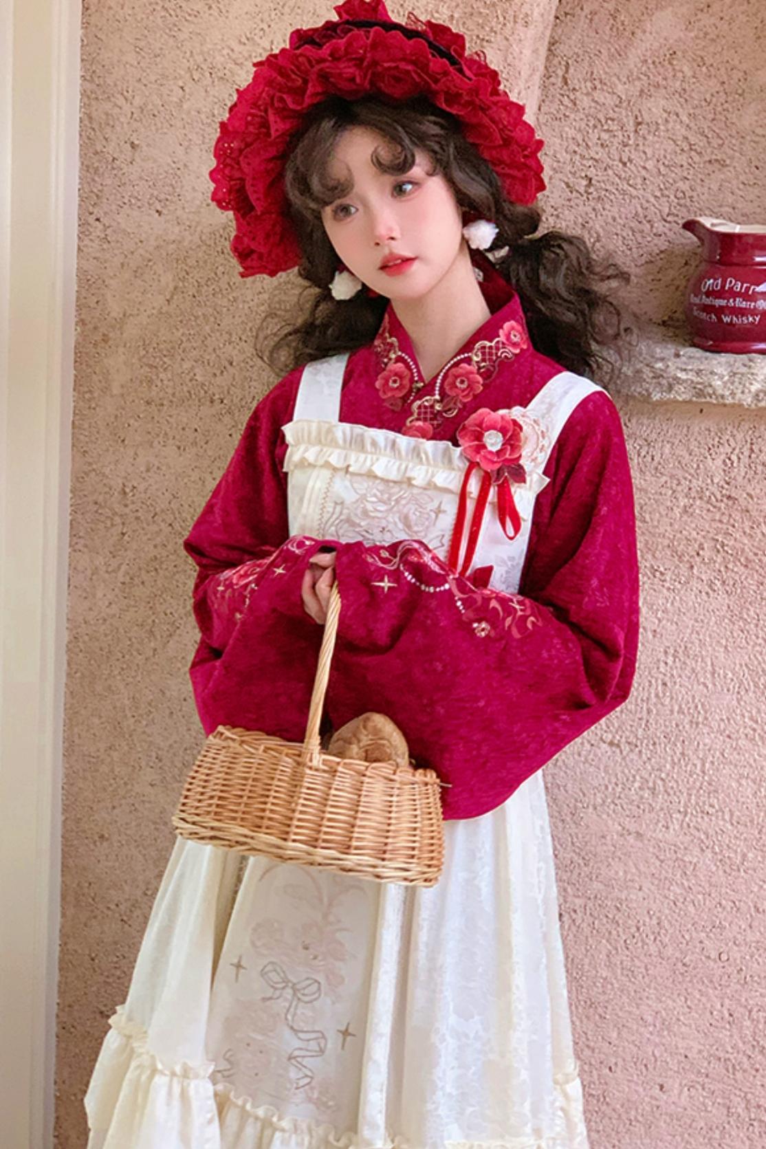 【予約商品】ナショナルスタイルハンエレメントドレスセットアップ