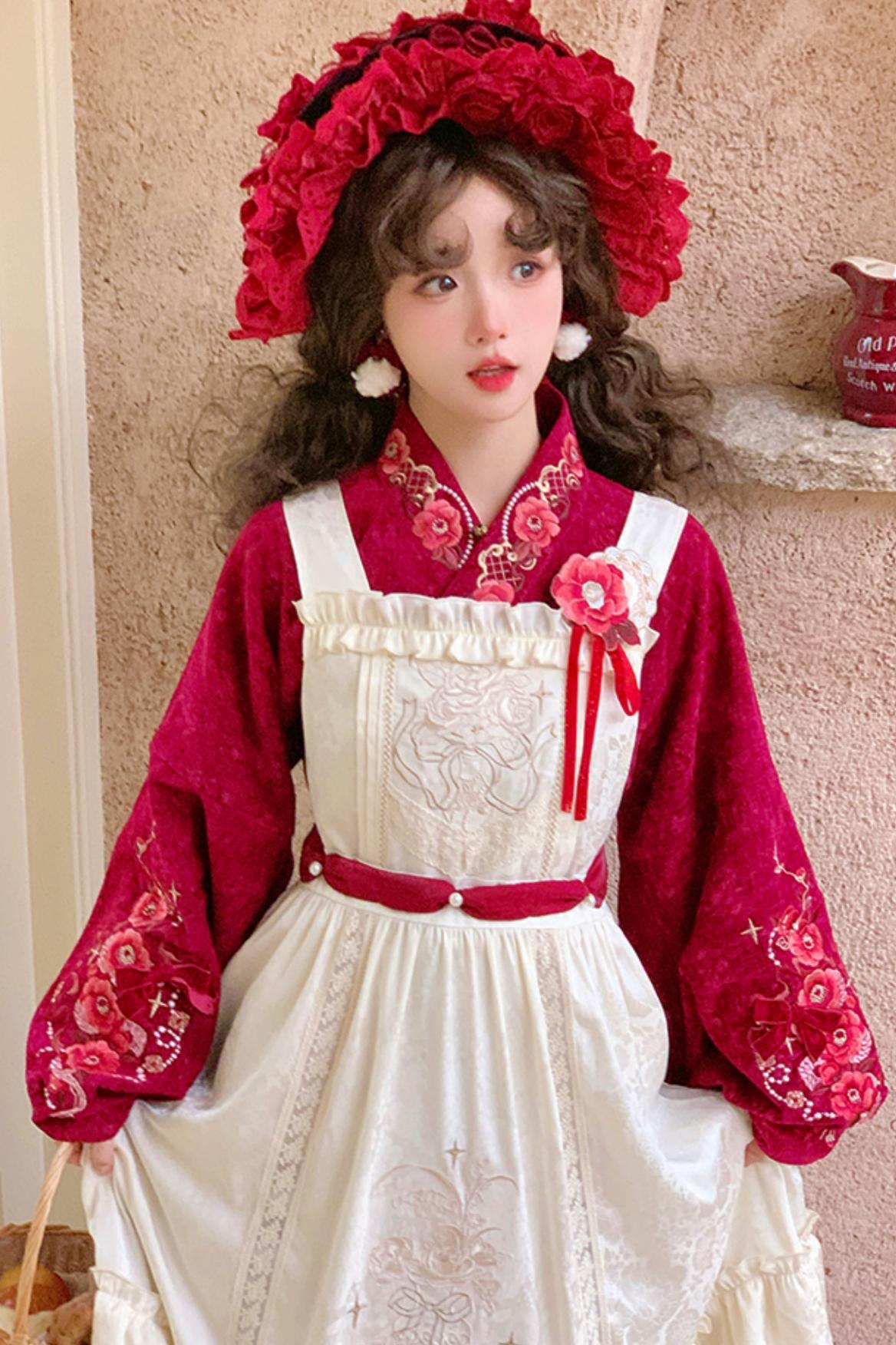 【予約商品】ナショナルスタイルハンエレメントドレスセットアップ