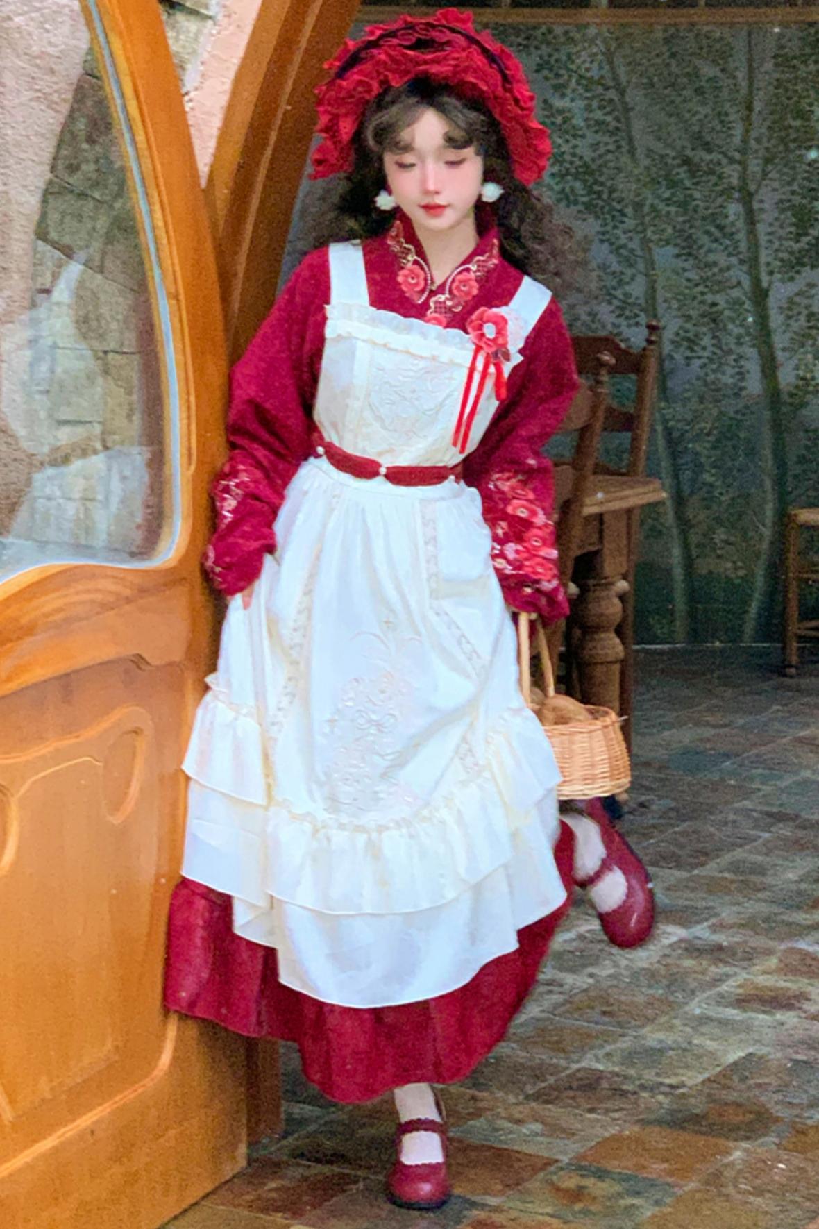 【予約商品】ナショナルスタイルハンエレメントドレスセットアップ