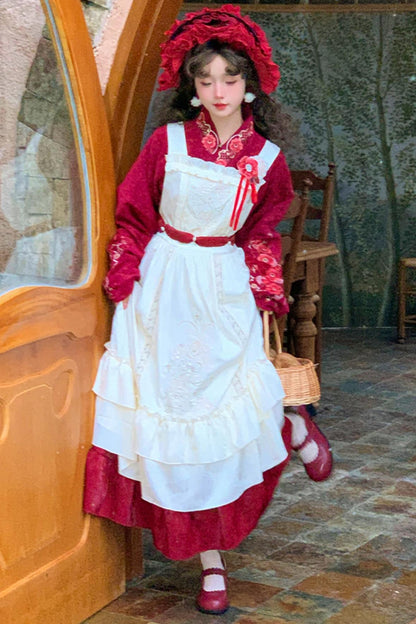 【予約商品】ナショナルスタイルハンエレメントドレスセットアップ