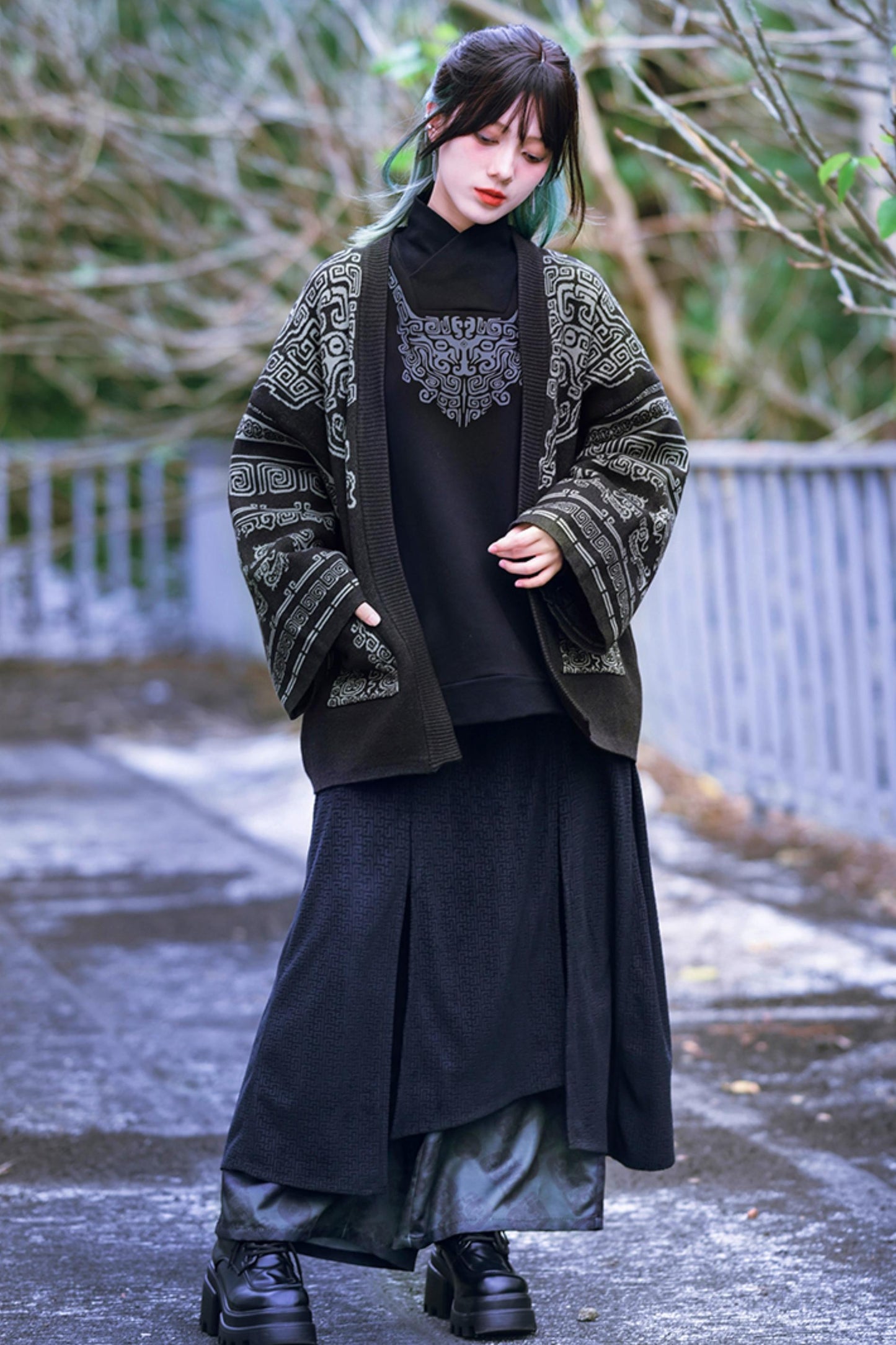 Jacket Retro Style Cardigan 