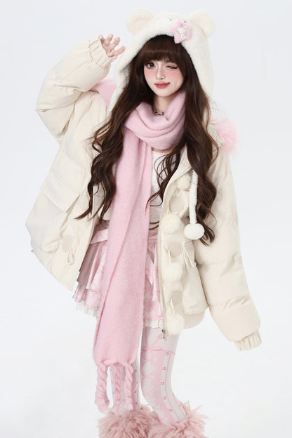 Sweet Velvet Far Collar Jacket