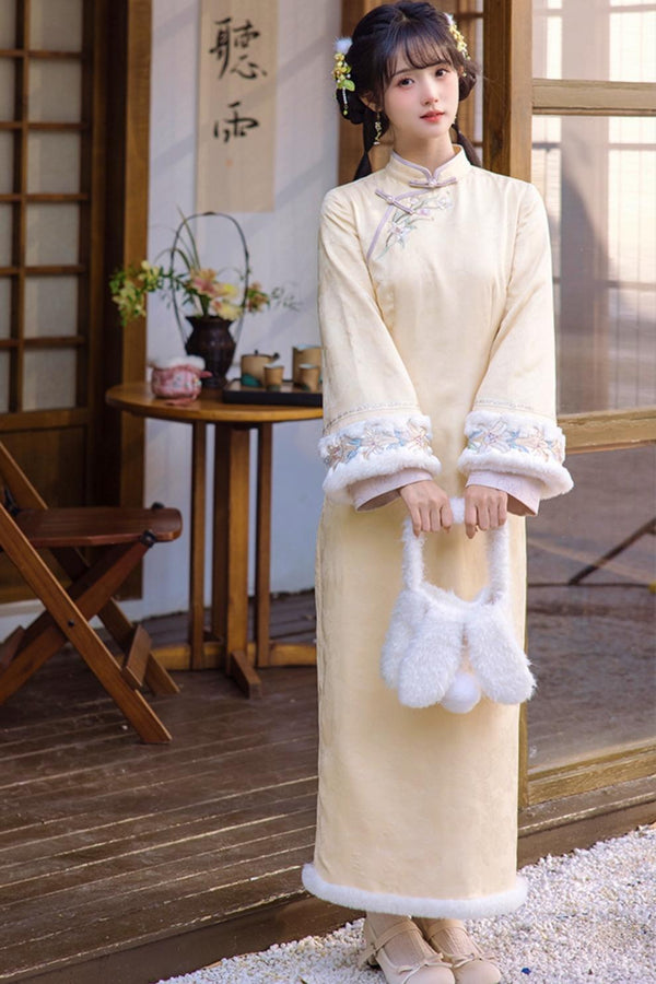 Wool Chinese Dress Setup