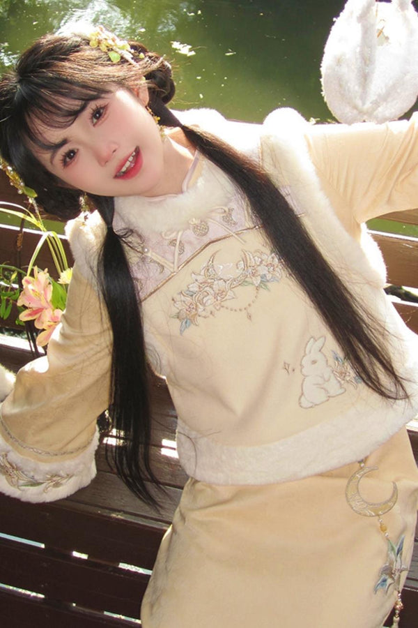 Wool Chinese Dress Setup