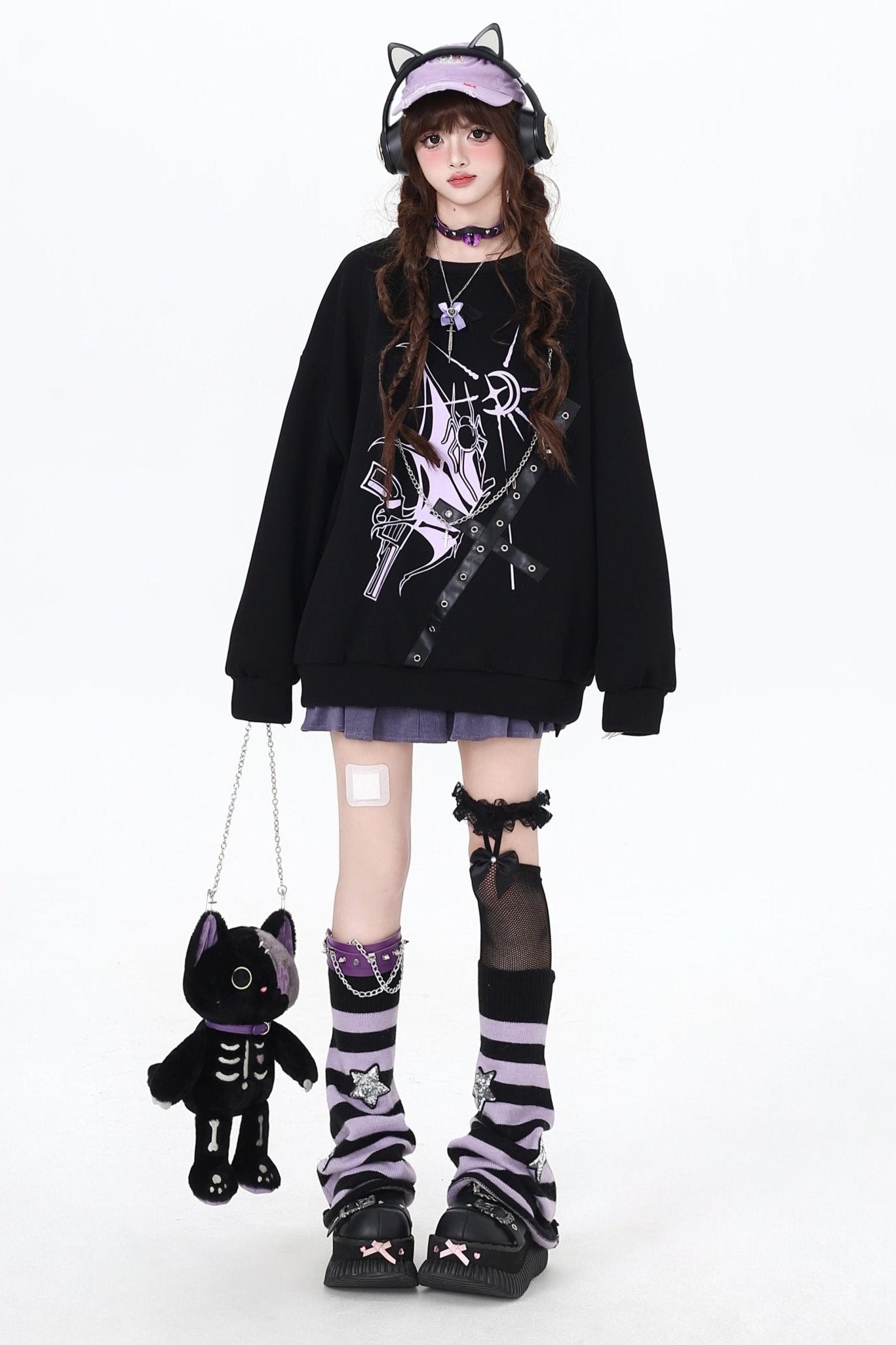 サブカルフリーススウェット