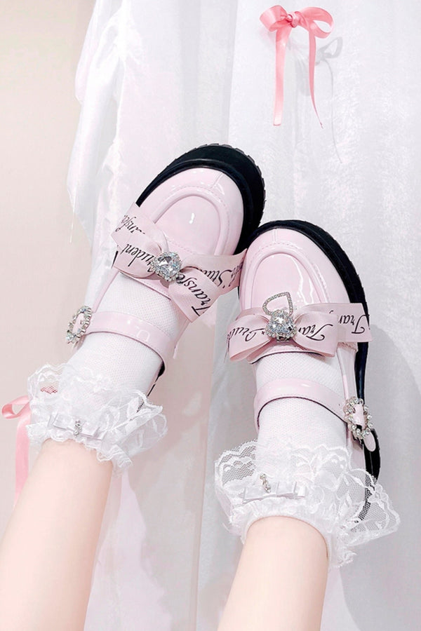 ラブストーリープラットフォームシューズ