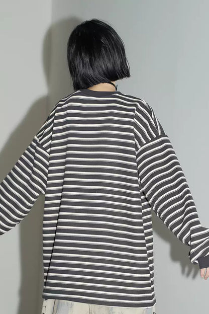 Striped Long Sleeve T-Shirt