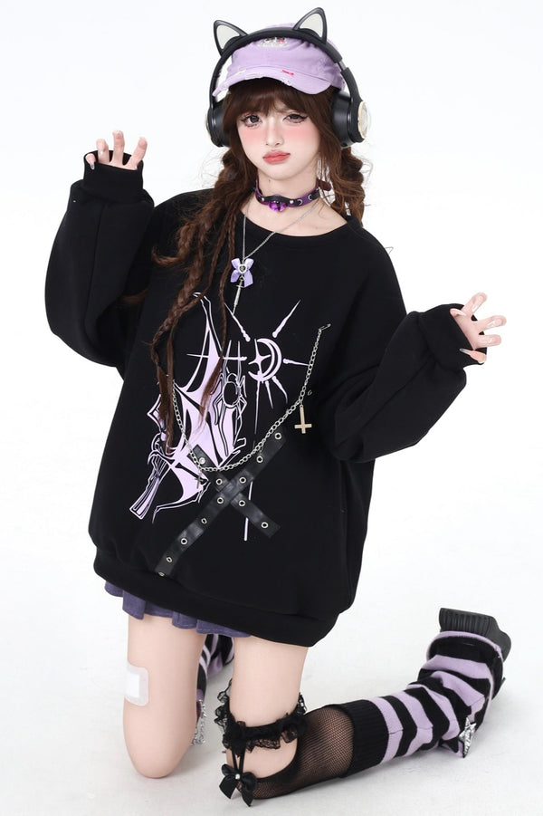 サブカルフリーススウェット