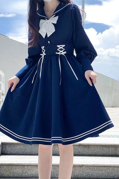 Sea Salt Sailor Thai Dress