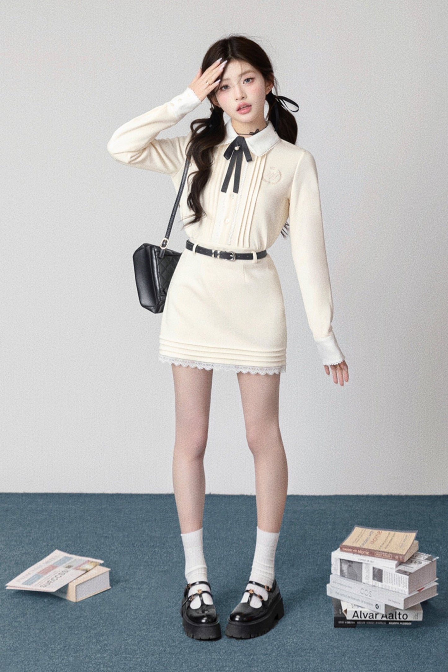 College style suit dress