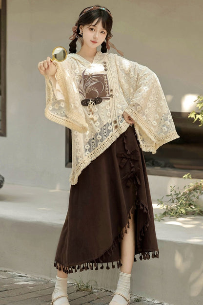 Hanfu China Top + Skirt