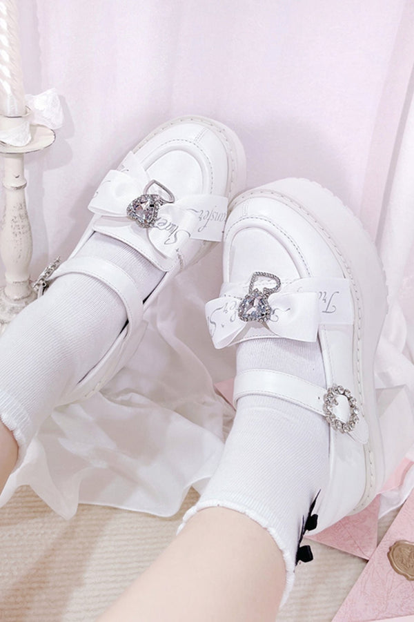 ラブストーリープラットフォームシューズ