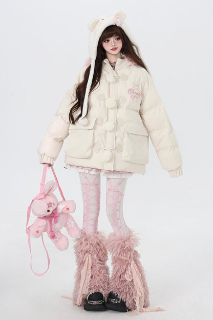 Sweet Velvet Far Collar Jacket