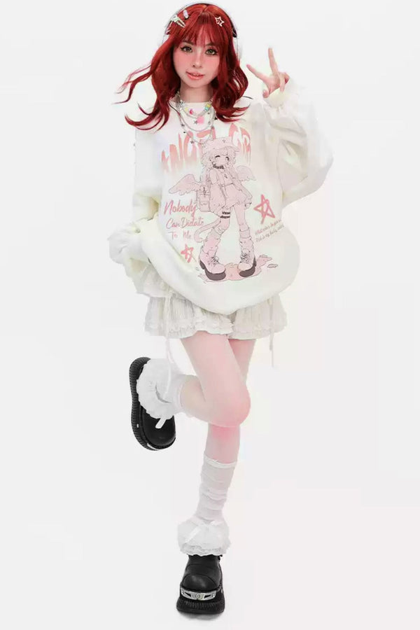 エンジェルキャットレディルーズY2Kスウェット