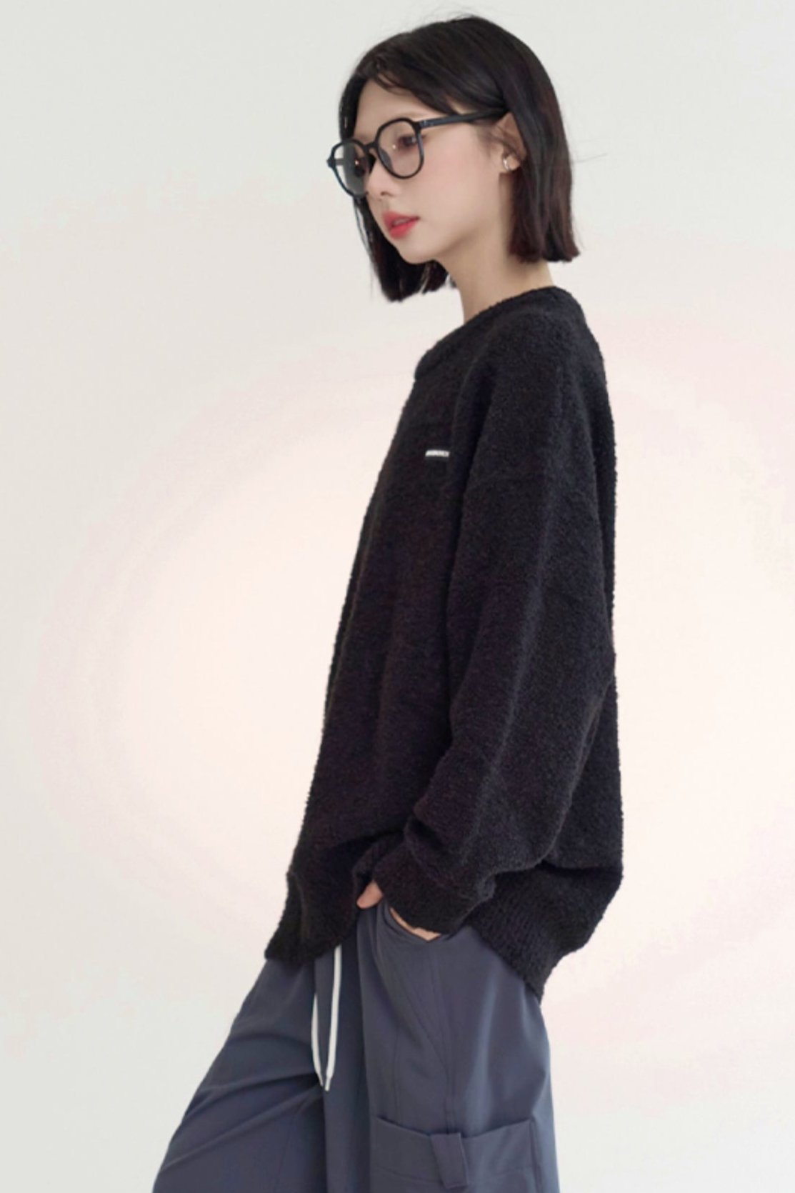 Plash crew neck sweater