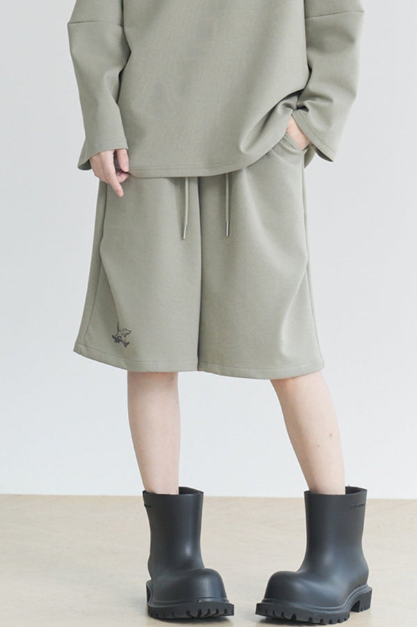 カジュアルラグランクルーネックスウェットセット