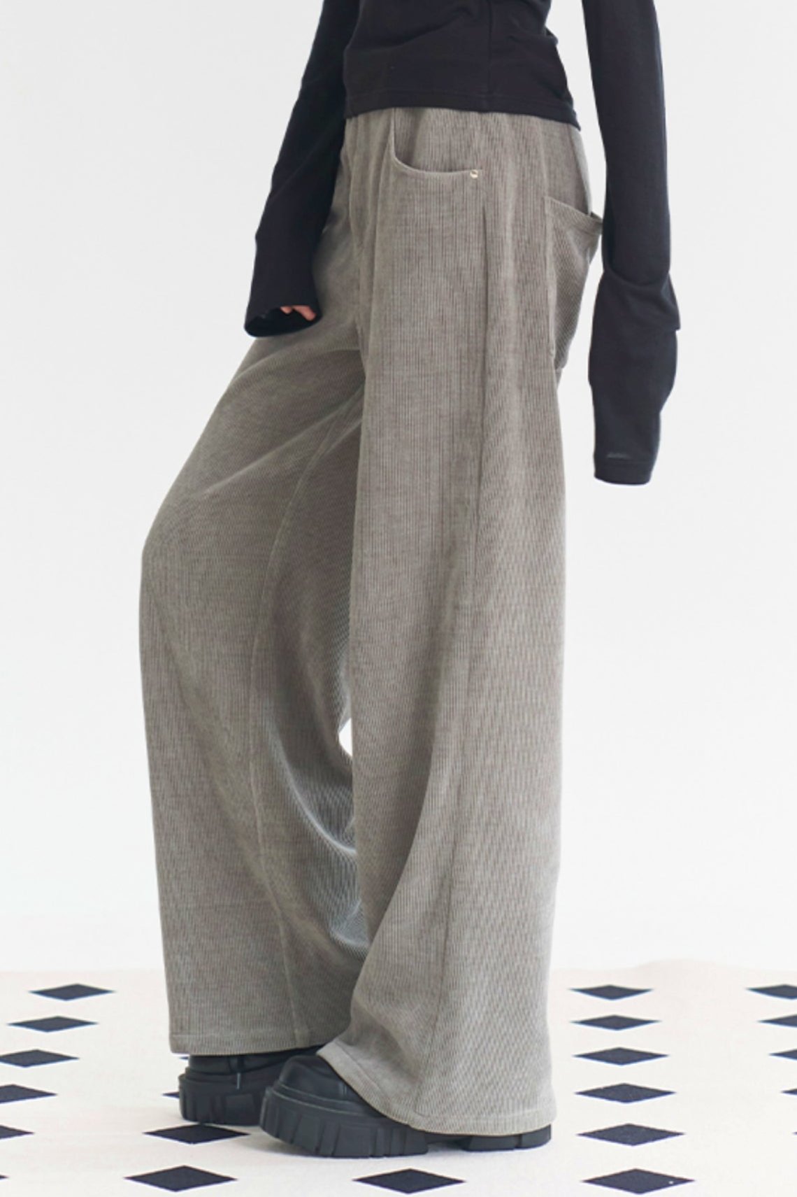 Colored Slacks Autumn solid color slacks – Belchic