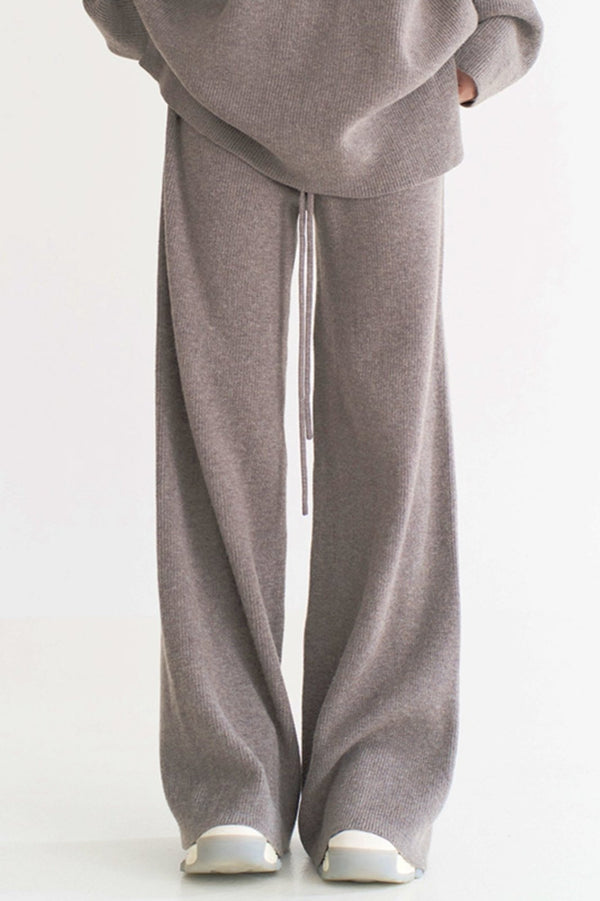 レースステッチルーズサテントップ