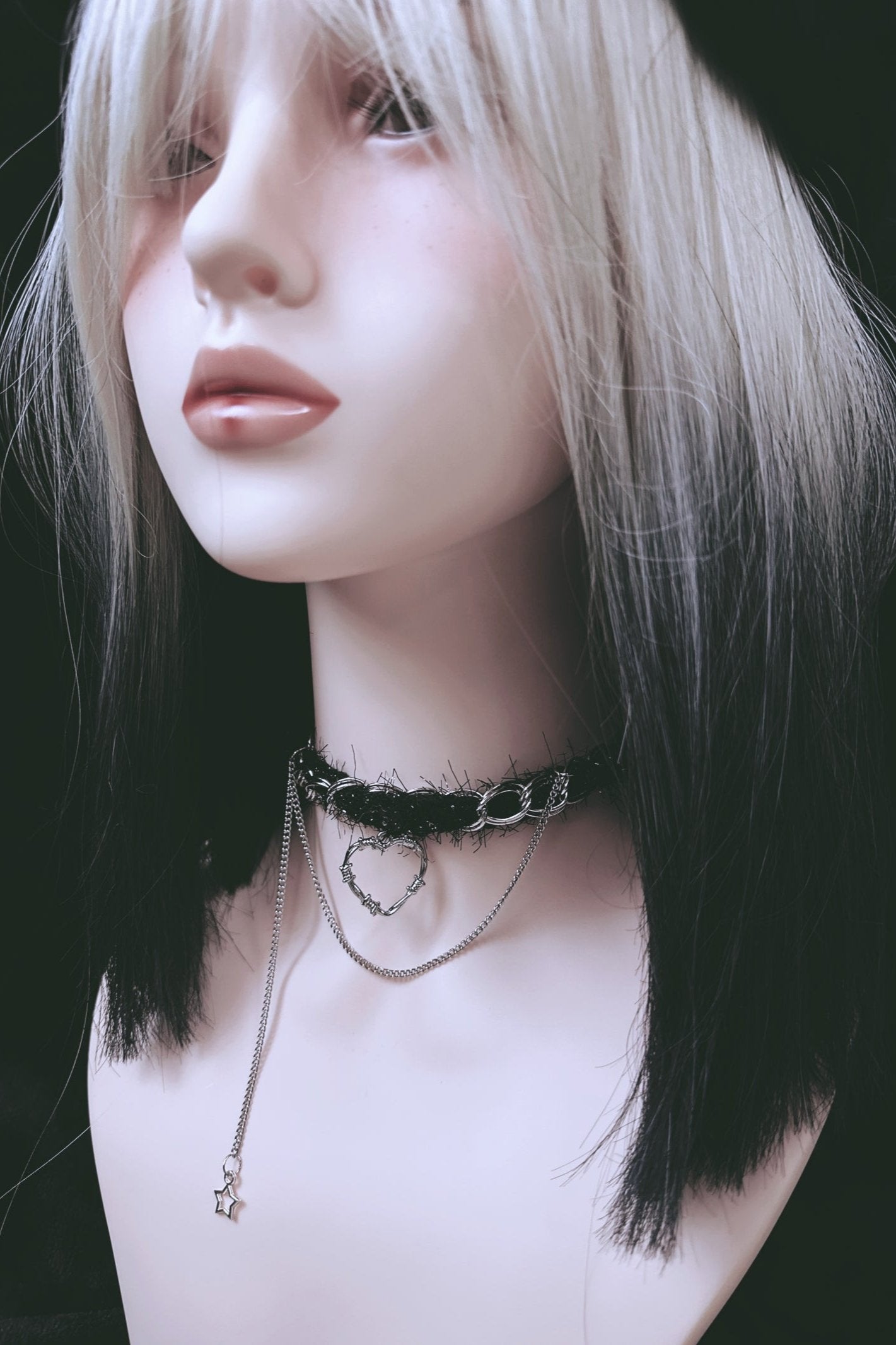 Gothic Lolly Ta Chain Clavicle Color