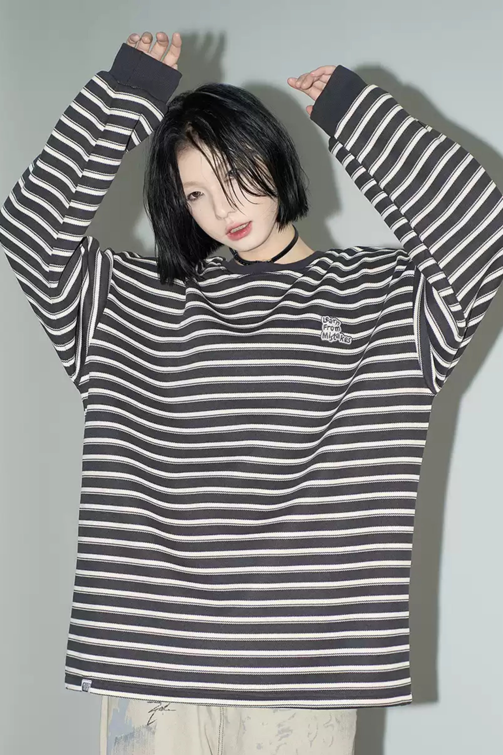ストライプロングスリーブTシャツ – Belchic