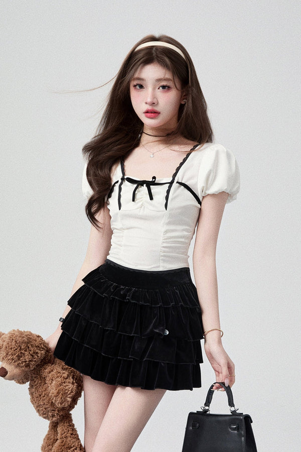 Contrast Race Best Suspender Set