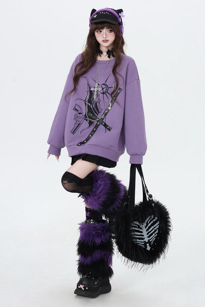 サブカルフリーススウェット