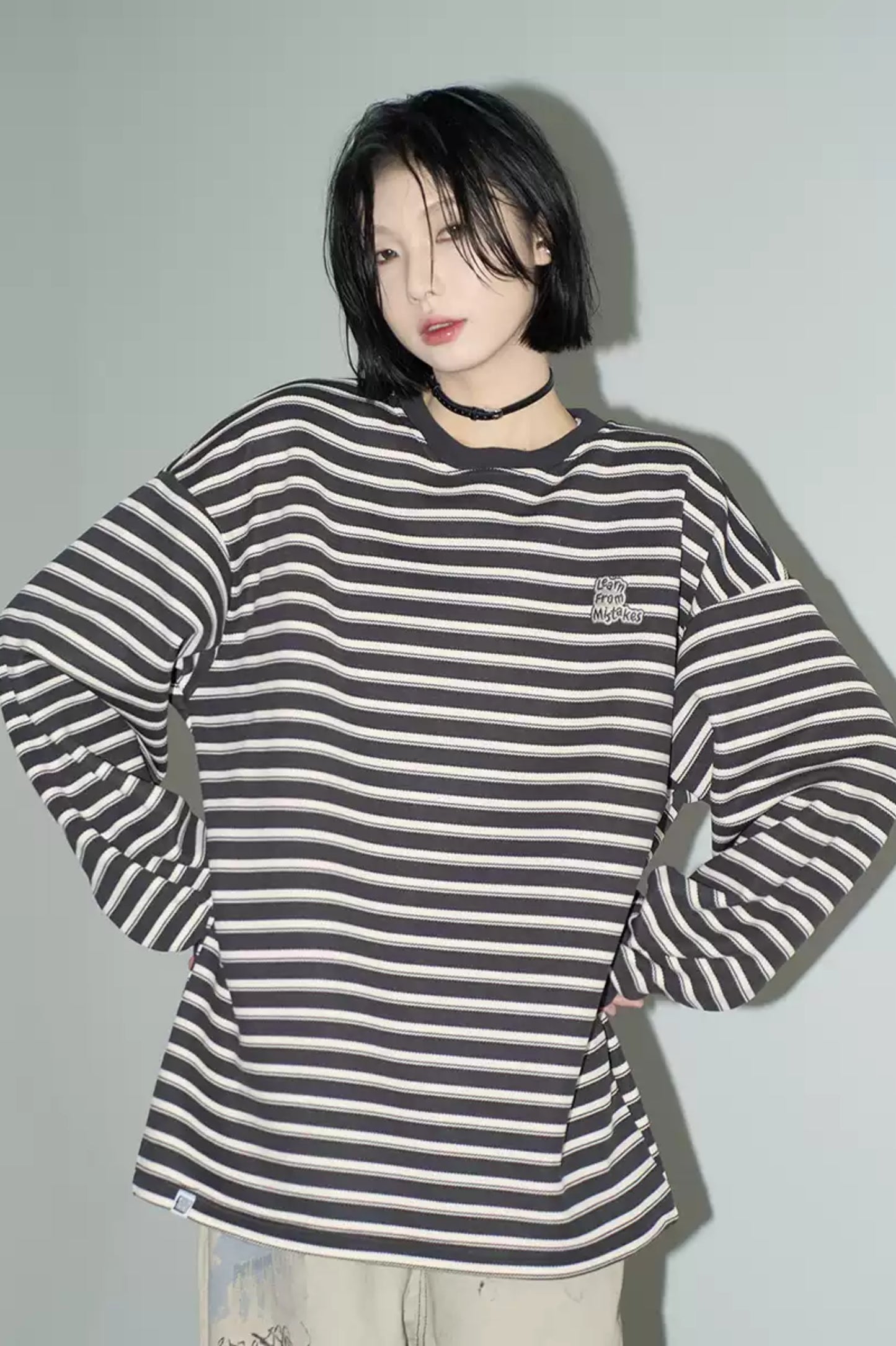 Striped Long Sleeve T-Shirt