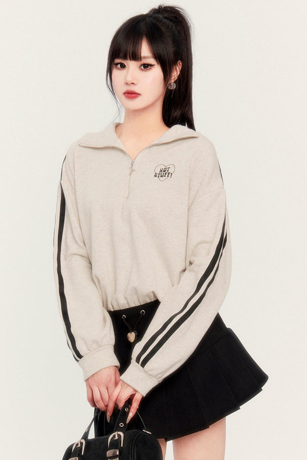 Casual Two Piece Pleated Dress