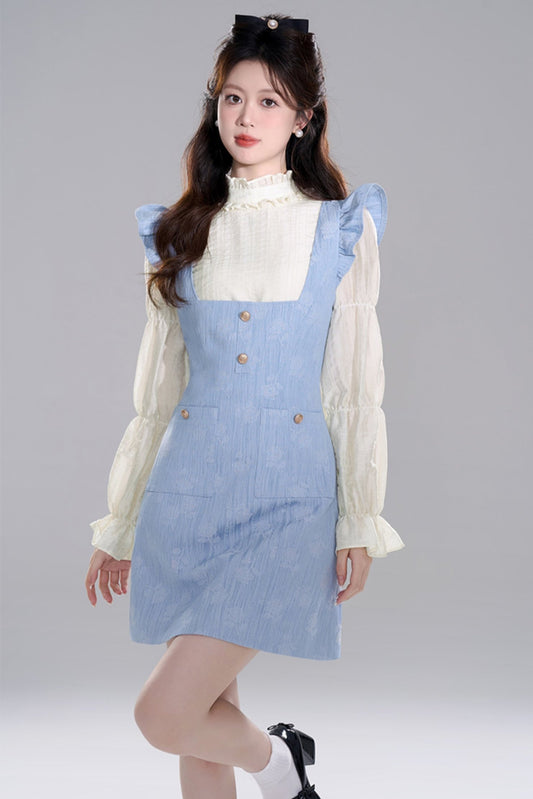 French Blue Ten Express Dress Set