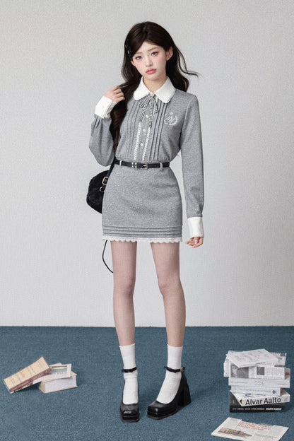 College style suit dress