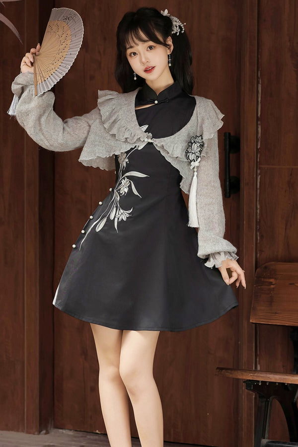 Cheongsam Dress + Short Top – Belchic