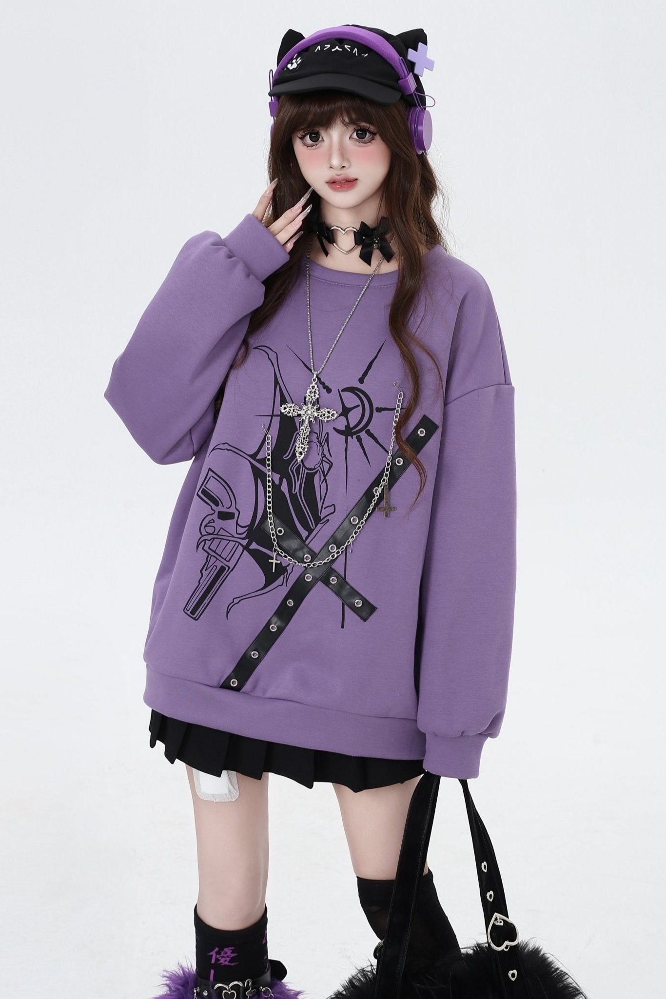 サブカルフリーススウェット