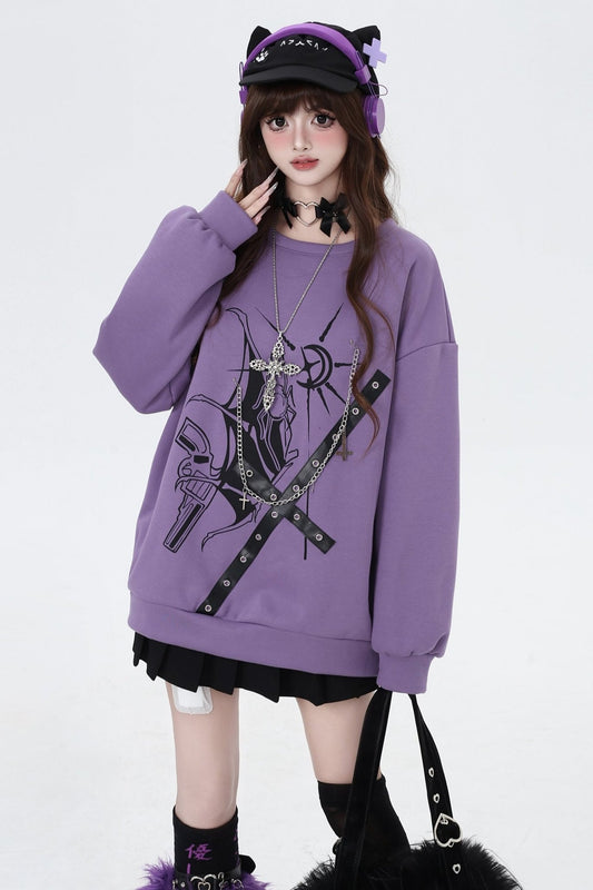 サブカルフリーススウェット