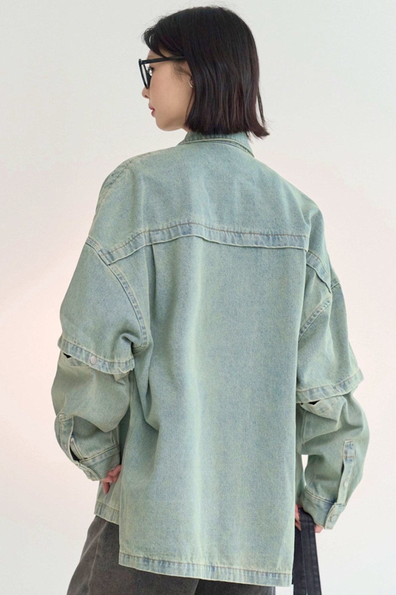 Gravity loose fit denim jacket