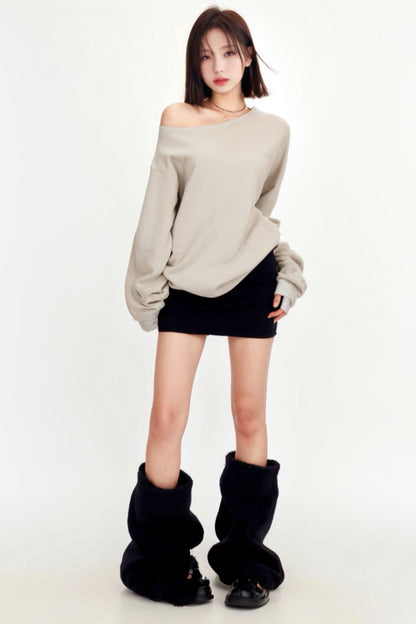 Off -shoulder scoop Nex wet shirt