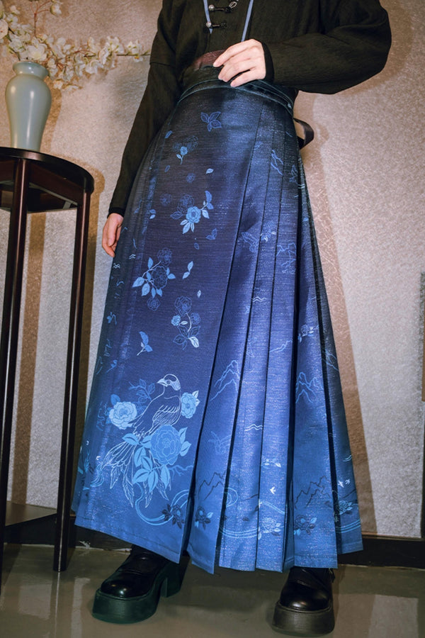 ハイウエストシンチュウカフウスカート