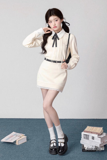 College style suit dress