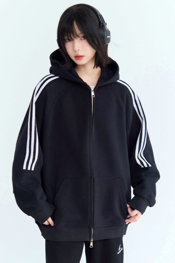 スリーバーヴィンテージフーディスウェット