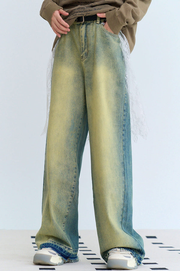 グラデーションルーズパンツ