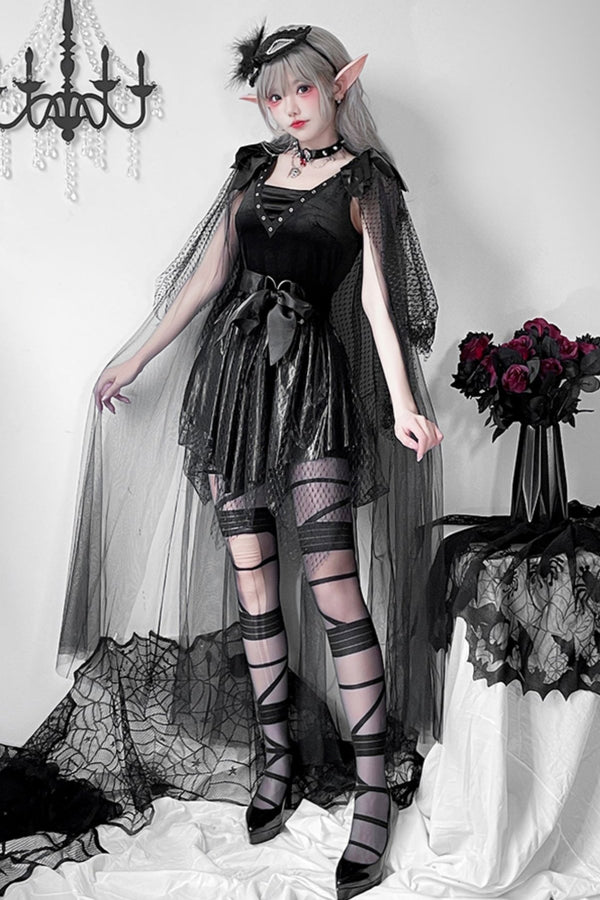 Halloween Witch & Devil Cosplay Set